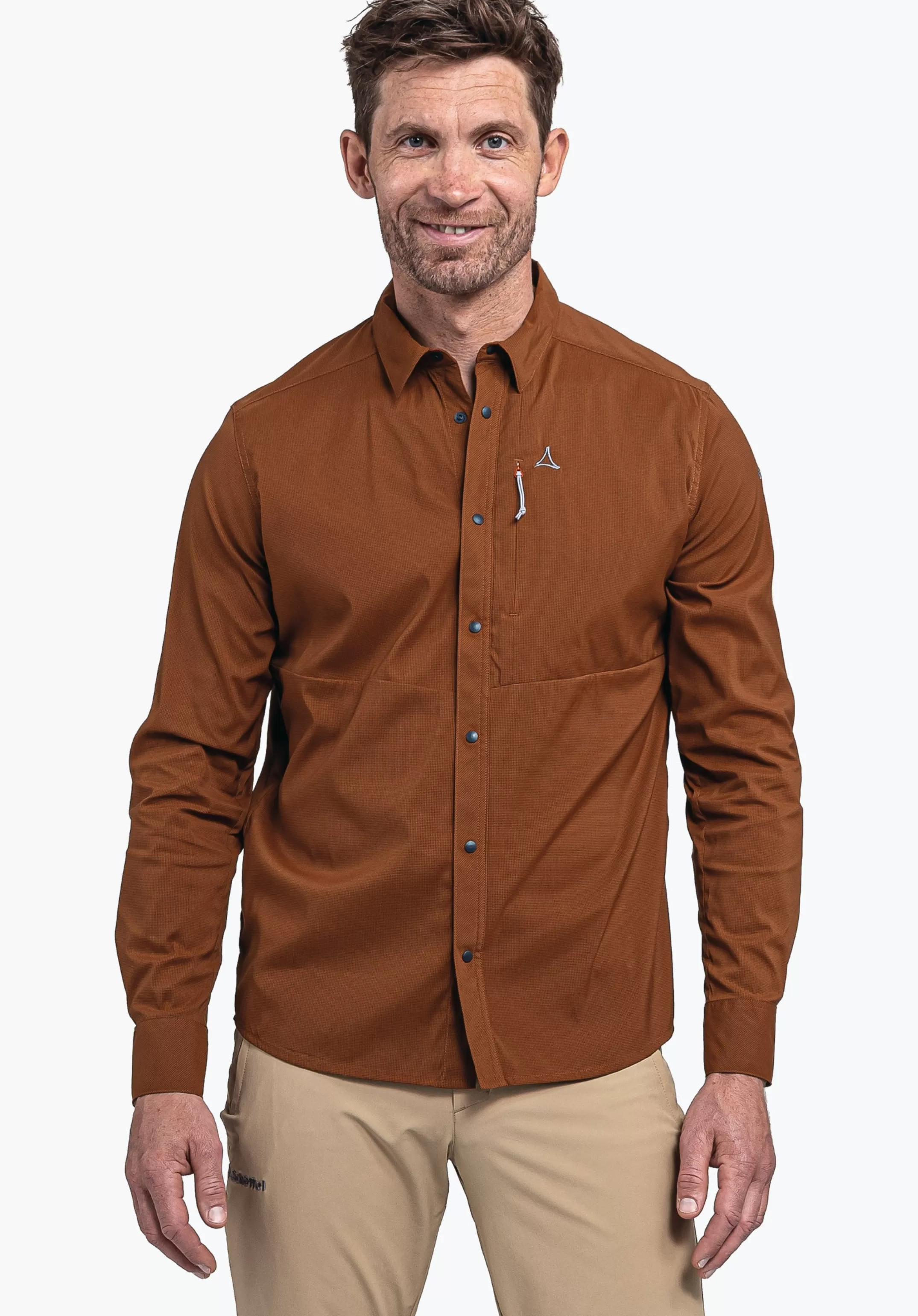 SCHÖFFEL Toujours au sec avec une chemise de randonnée confortable
